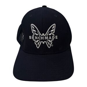 Benchmade Trucker Hat Mens Navy Blue Richardson 112 Butterfly Logo Snapback